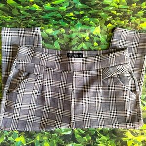 Kay Unger Gray Plaid Women's Pants